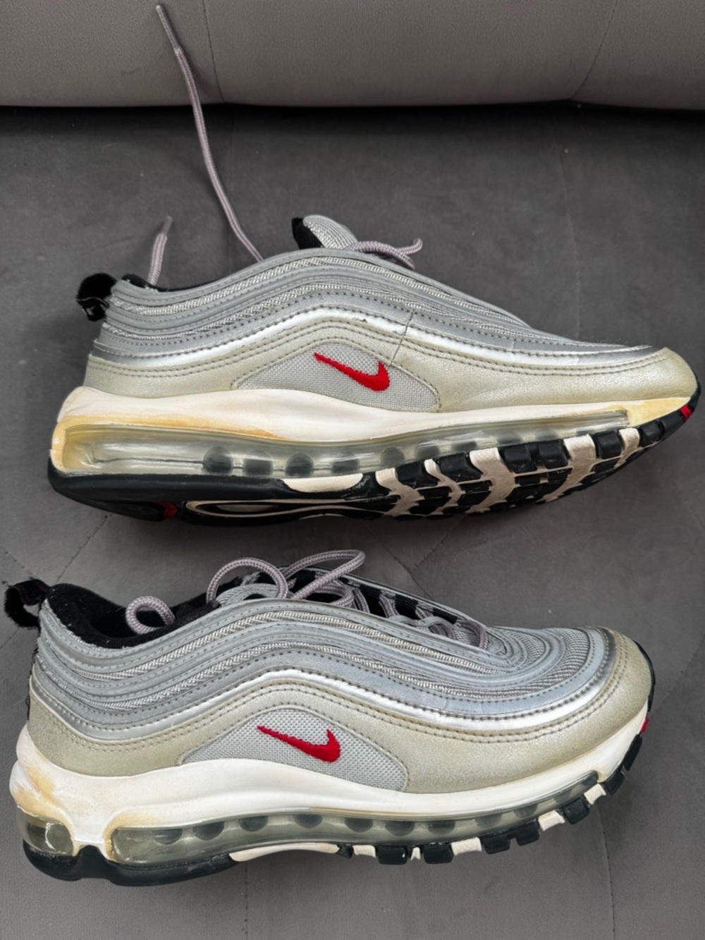 Nike Air Max 97 OG "Silver Bullet" sneakers size 5.5Y women’s sz 7